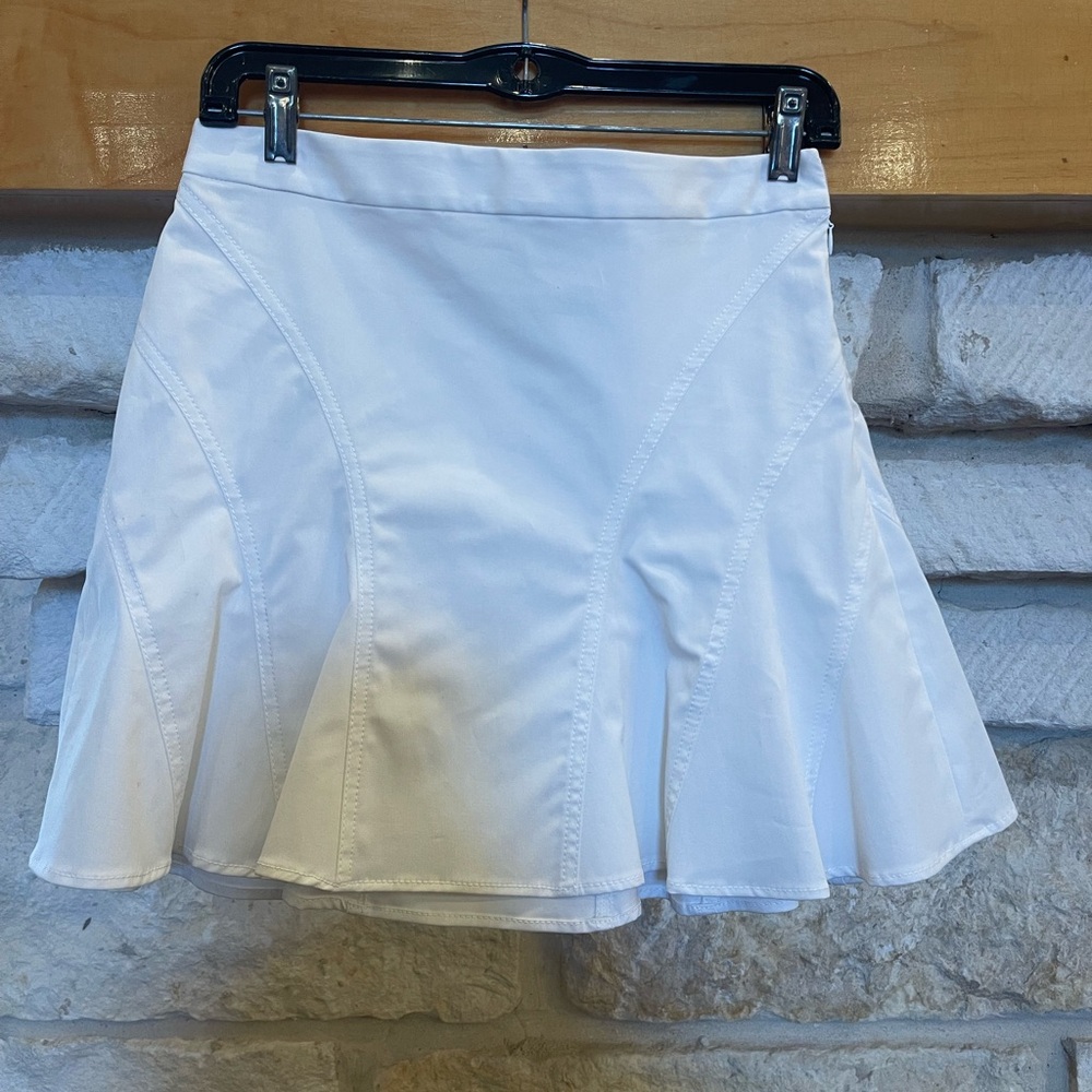 Derek Lam 10 Crosby - Elegant White Flared Skirt